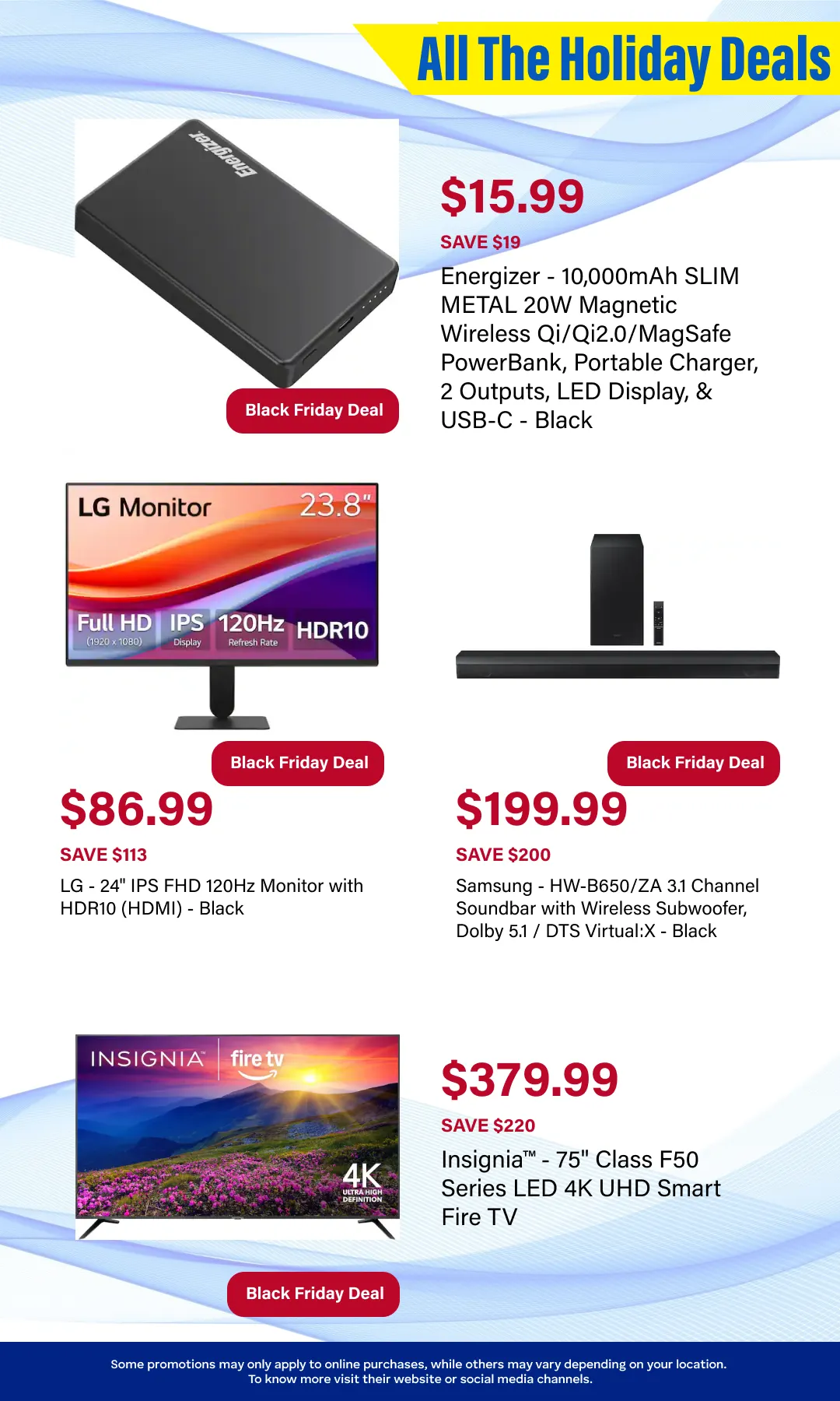 Weekly ad Black friday from November 12 to November 26 2025 - Page 4