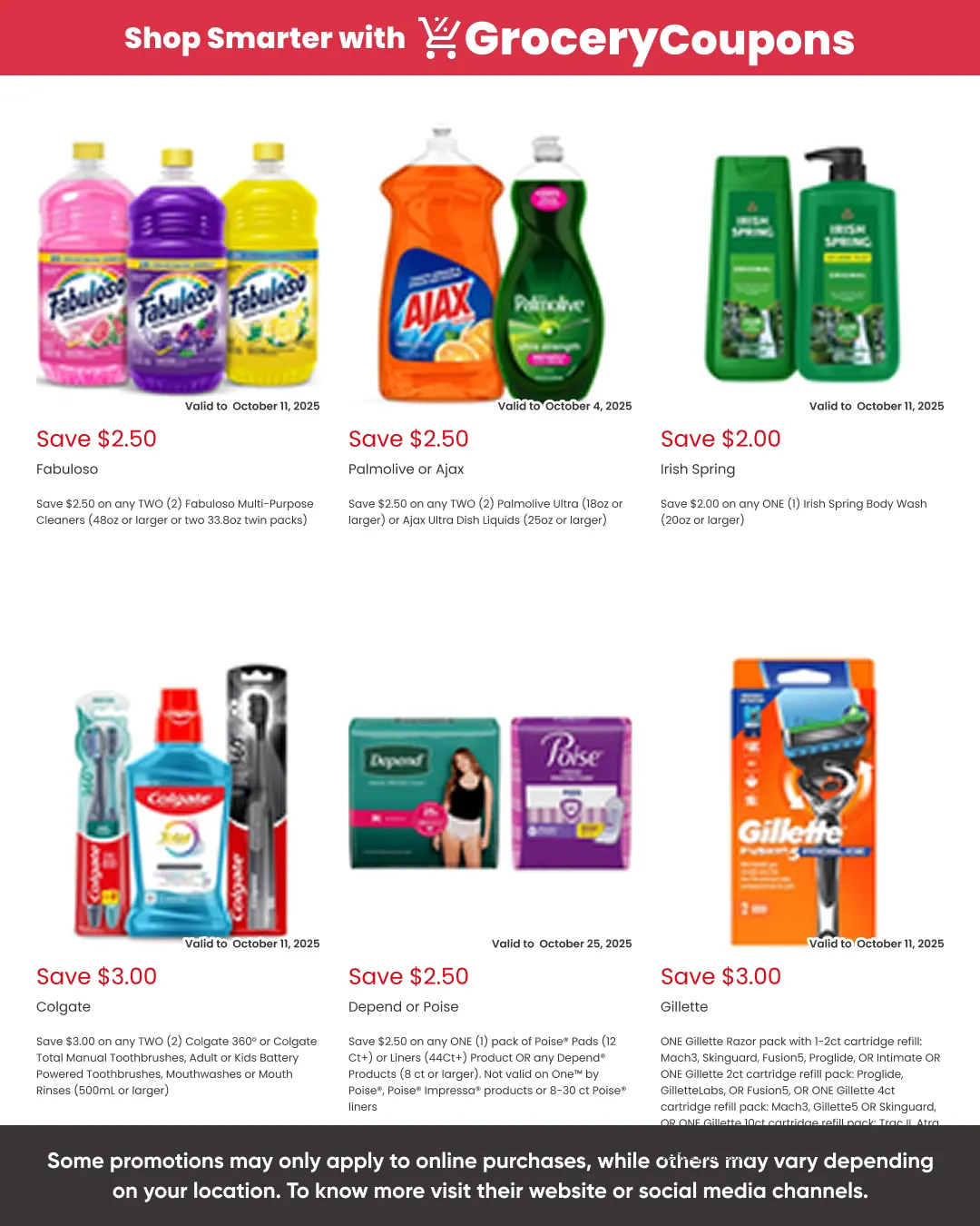 Weekly ad Piggly Wiggly coupons from October 2 to November 1 2025 - Page 4