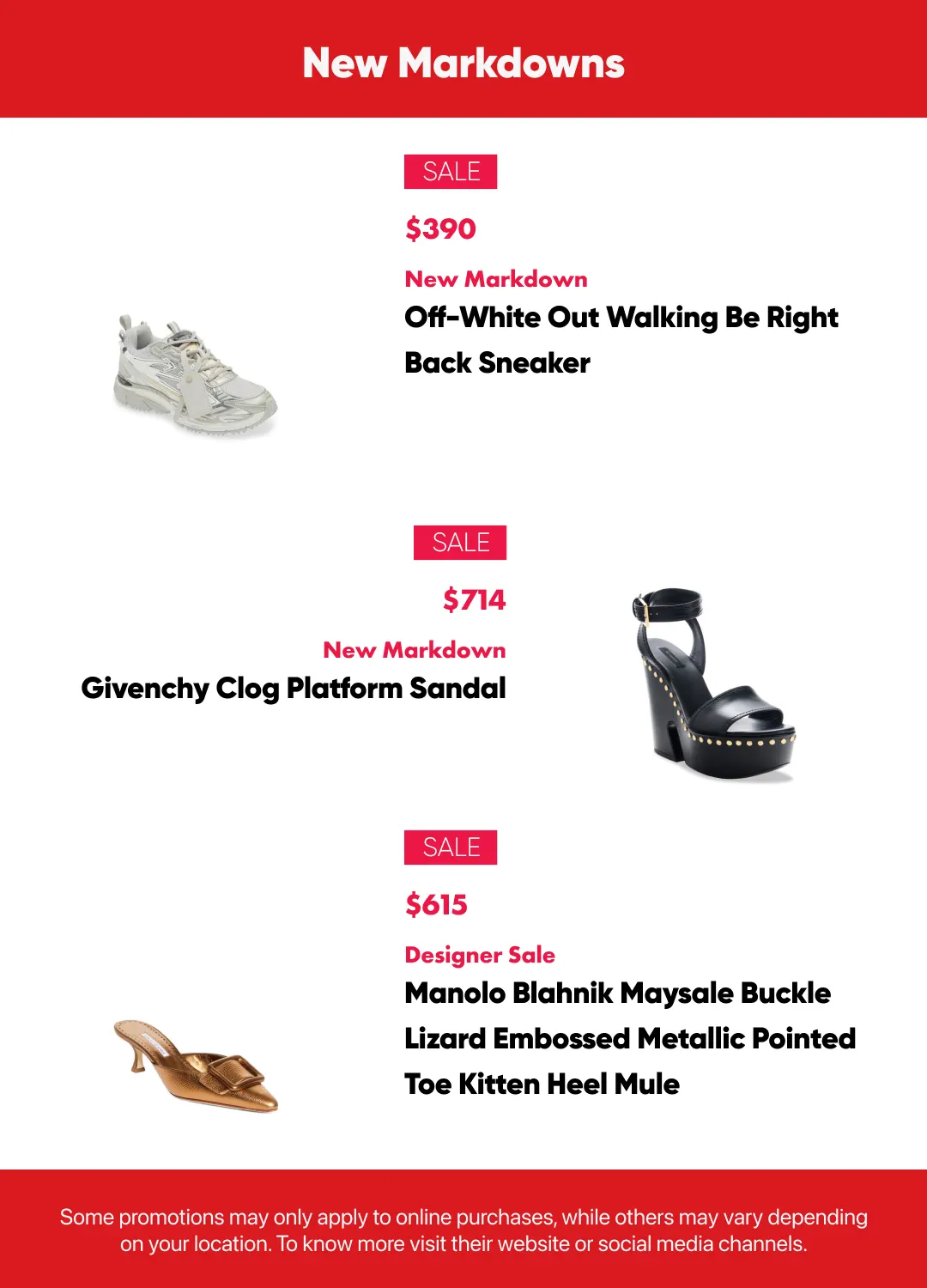 Weekly ad Designer Sale from June 23 to July 1 2026 - Page 4