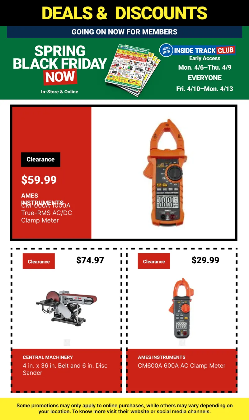 Weekly promotion New Deals. More Savings. spanning from April 6 to April 20 2026 - Page 4 for Catalogue 365