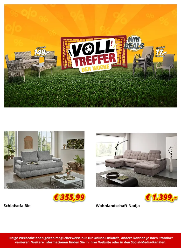 Highlights aus der Werbung von 22. Juni bis 6. Juli 2026 - Prospekt seite 4