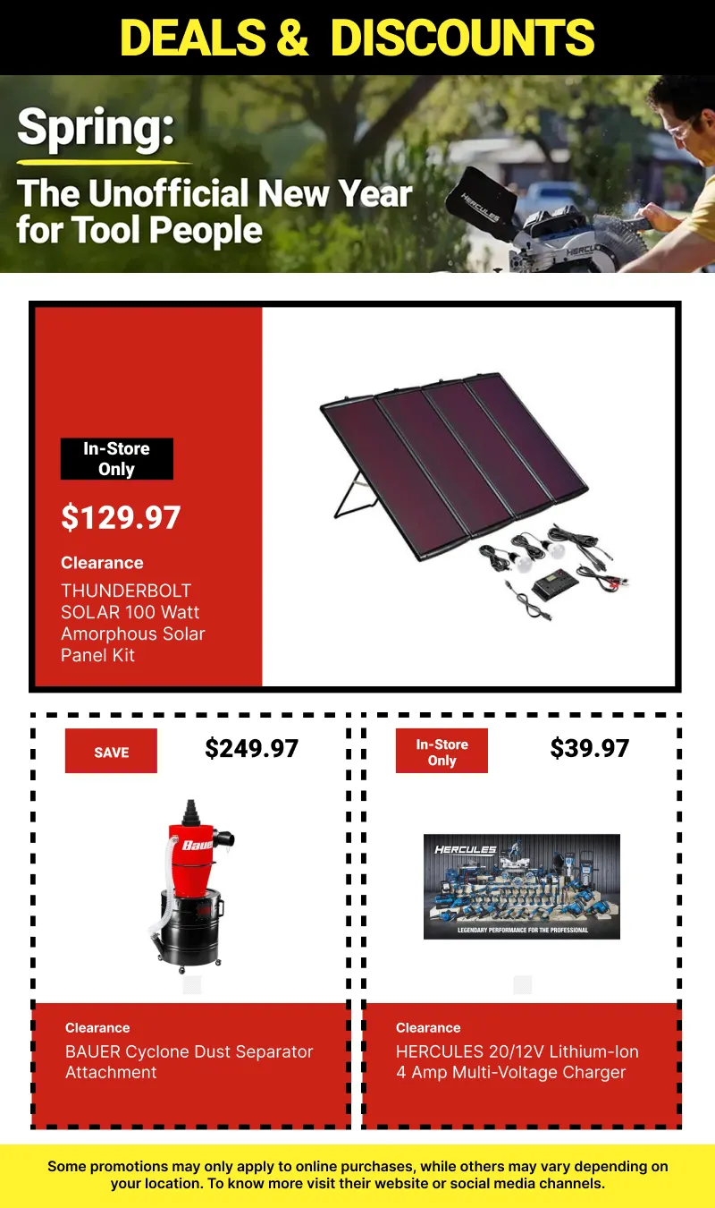 Weekly ad Clearance Tools from April 20 to May 4 2026 - Page 4