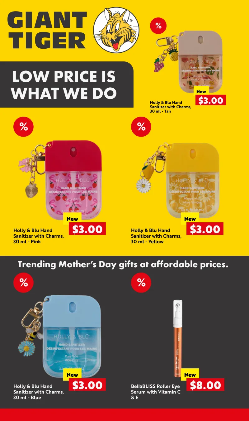 Mother’s Day gifts  from April 23 to May 7 2026 - flyer page 1
