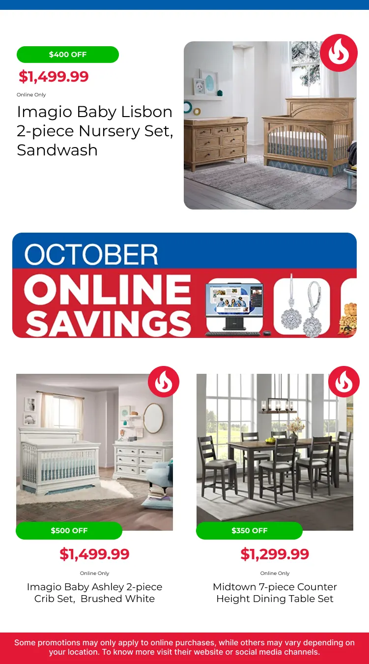 Weekly ad Furniture Deals! from October 17 to November 3 2025 - Page 4