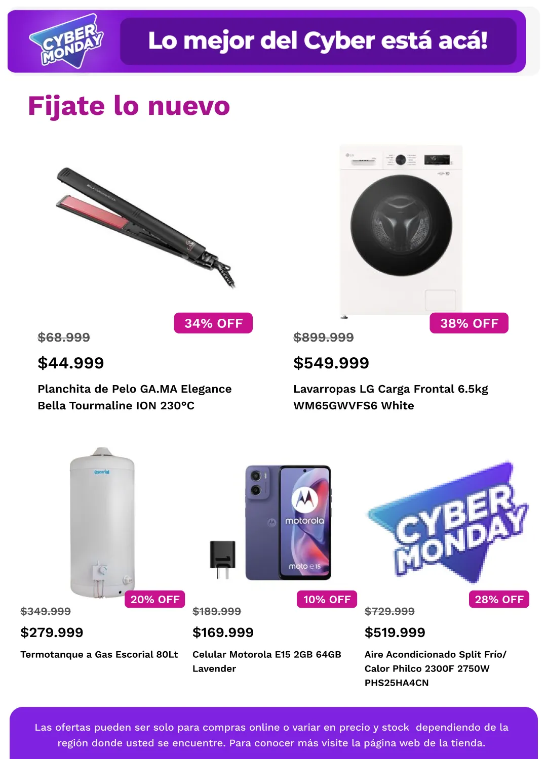 Ofertas de Cyber monday 3 de noviembre al 10 de noviembre 2025 - Página 4 del catálogo