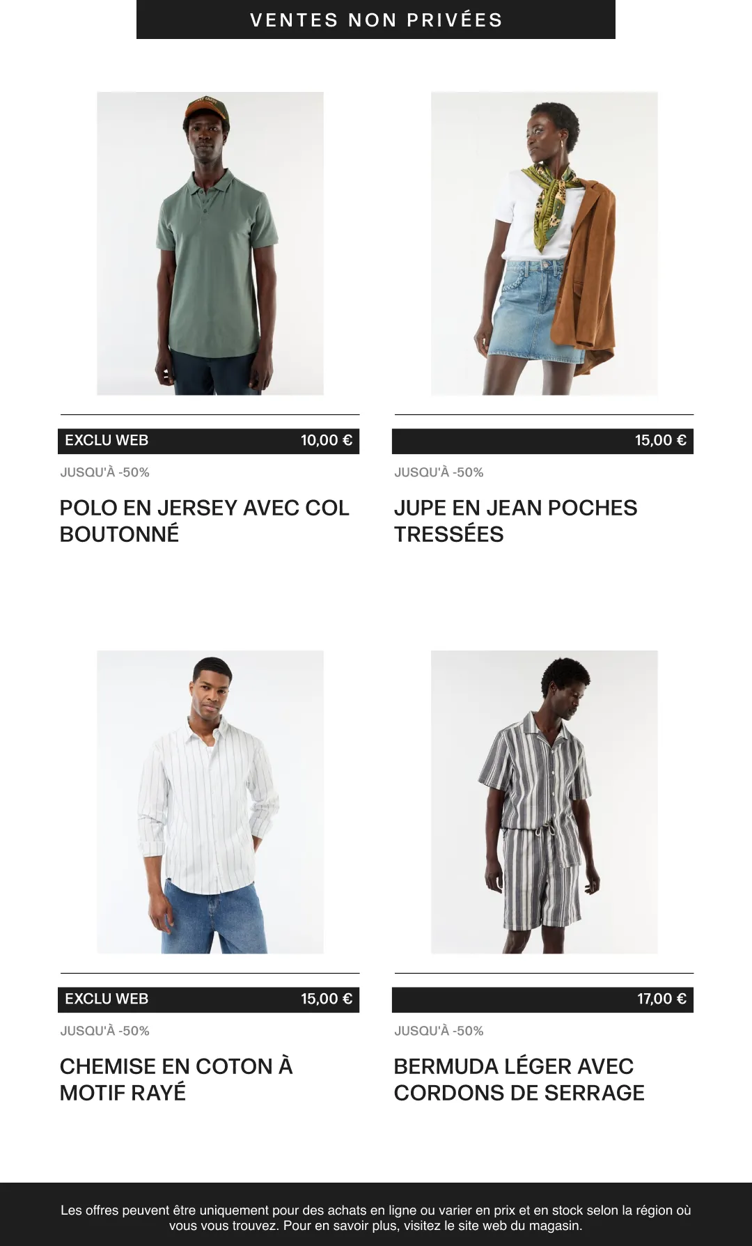 Ventes non privées du 22 juin au 6 juillet 2026 - Catalogue page 4