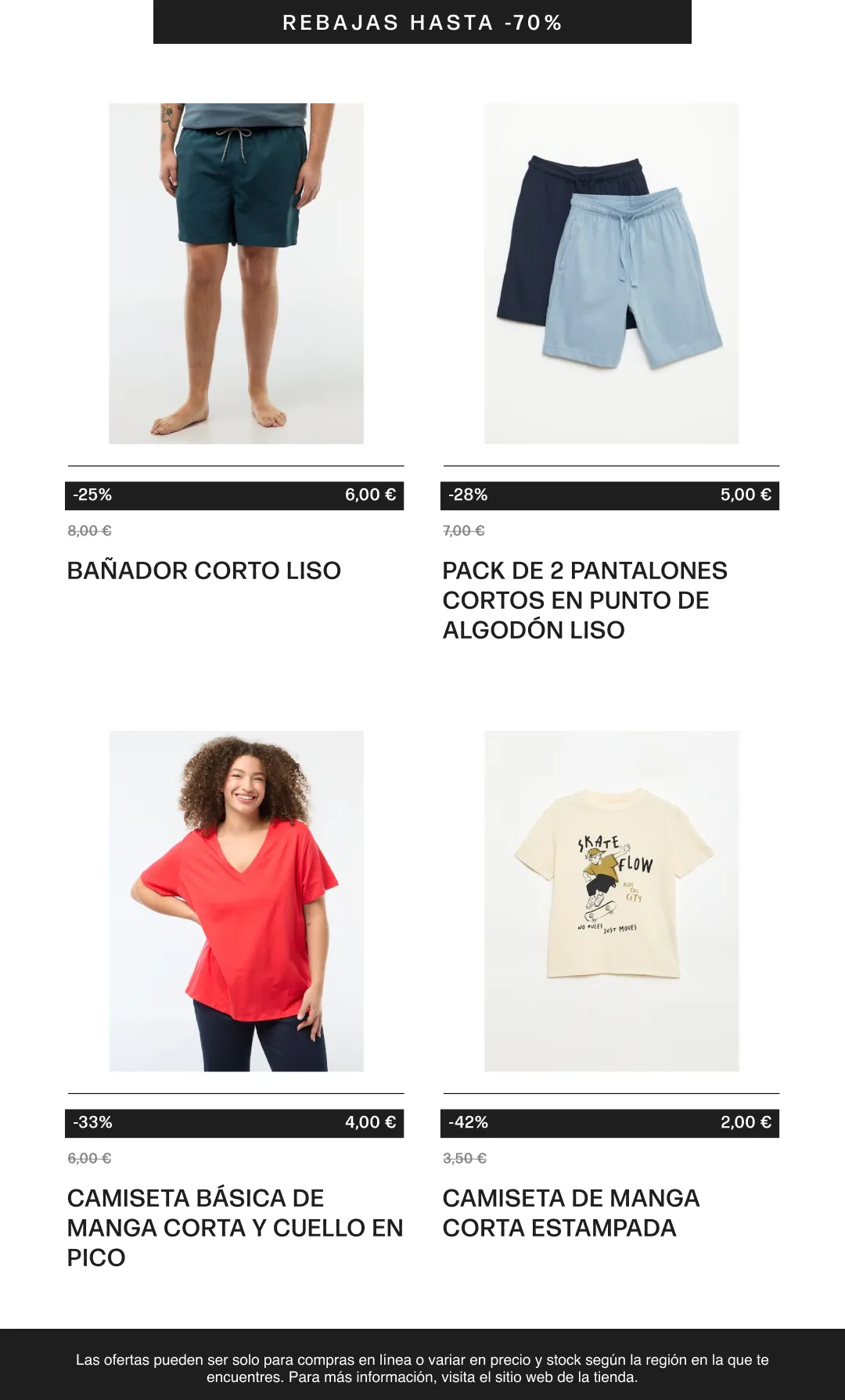 Catálogo de Rebajas KIABI 24 de junio al 9 de julio 2026 - Página 4