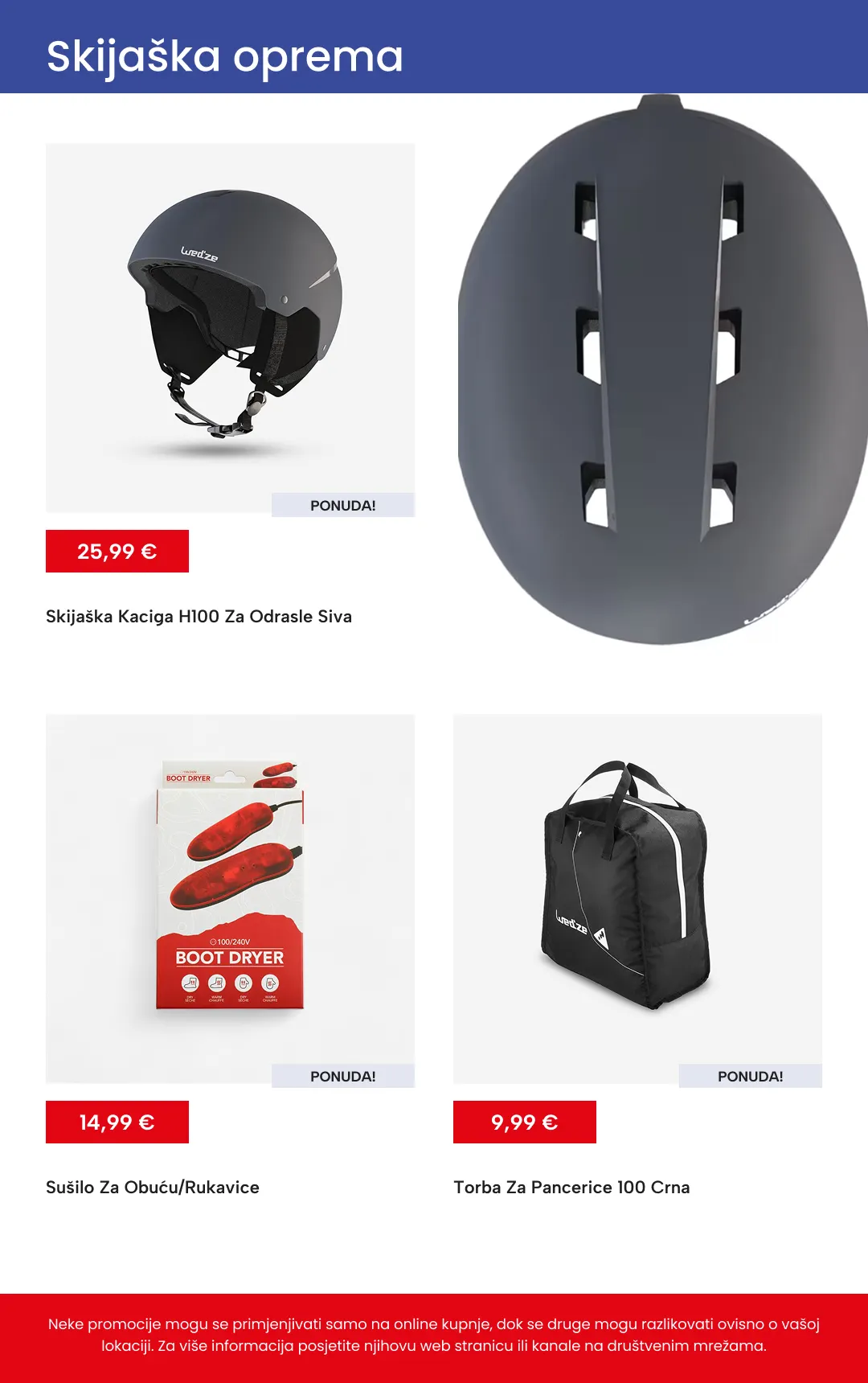 Katalog Skijaška oprema od 11. veljače do 25. veljače 2026. - Pregled Stranica 4