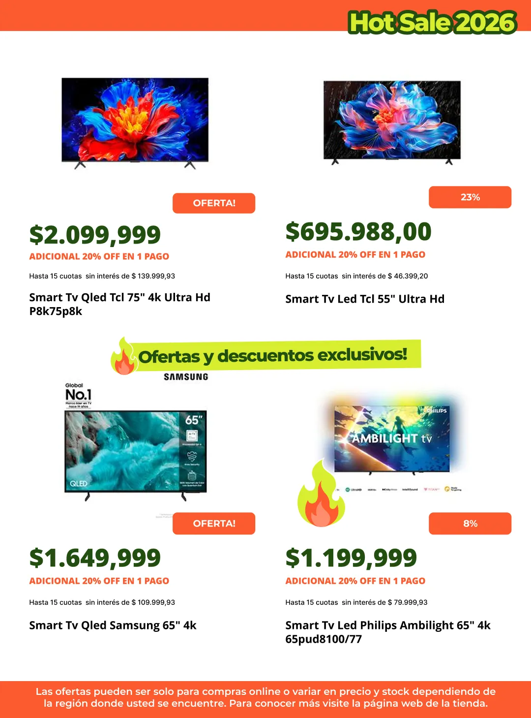 Ofertas de Ofertas hot sale! 11 de mayo al 13 de mayo 2026 - Página 4 del catálogo