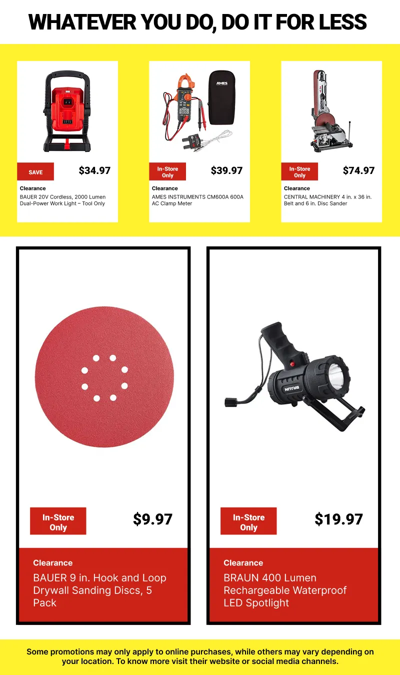 Weekly ad Clearance Tools from April 20 to May 4 2026 - Page 5