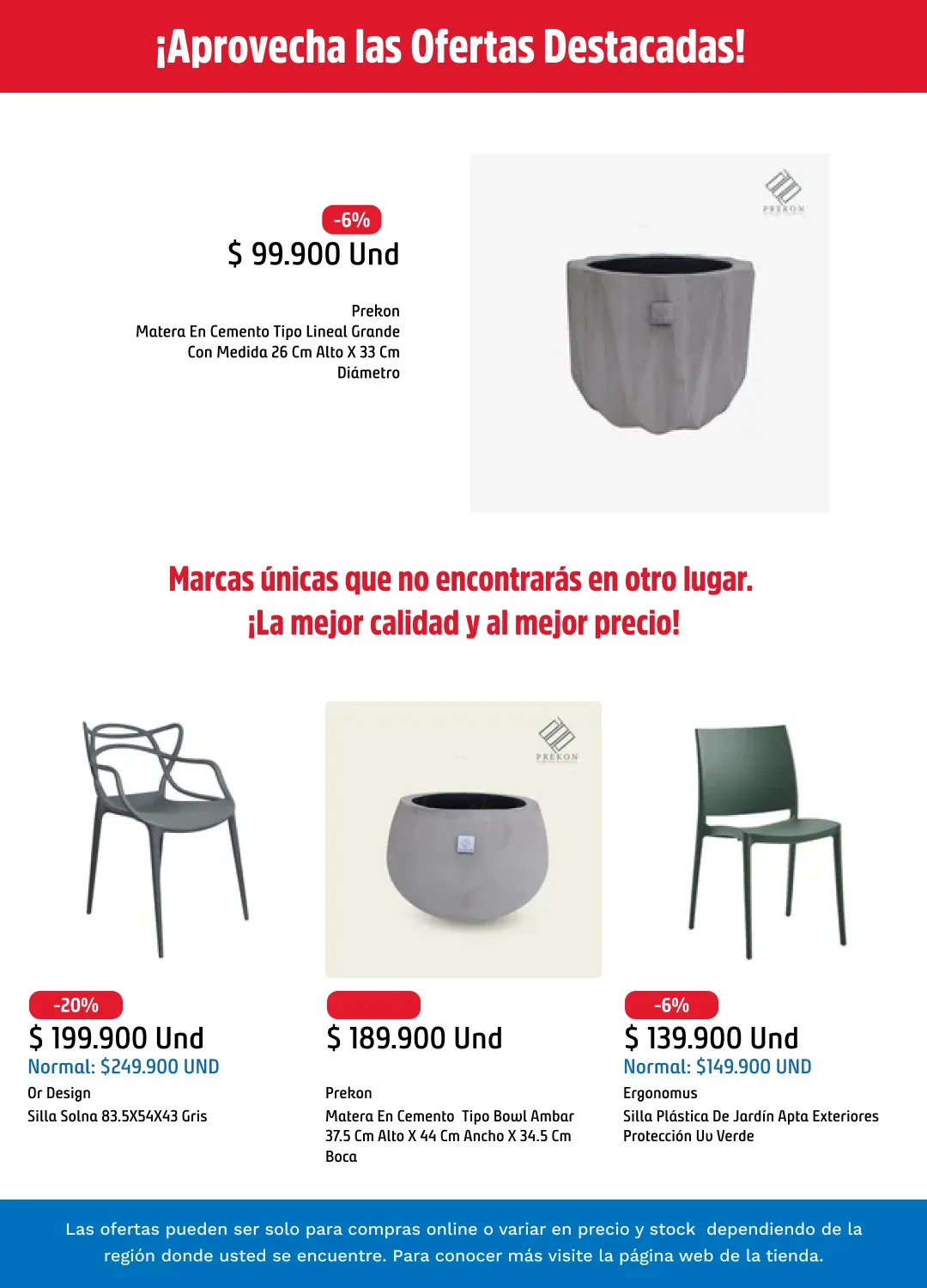 Catalogo de ofertas EXTERIOR Y TERRAZAS 21 de abril al 5 de mayo 2026 - Pag 5