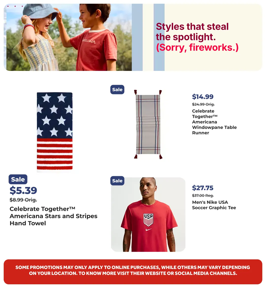 Weekly ad Patriotic Essentials  from June 25 to July 5 2026 - Page 5