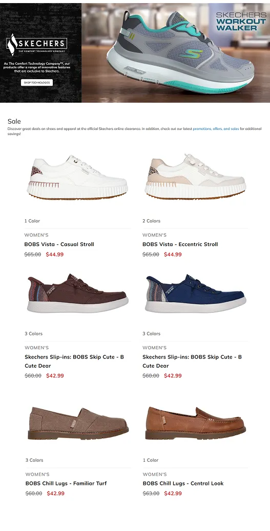 Weekly ad Women's shoes offers from March 25 to April 5 2025 - Page 5