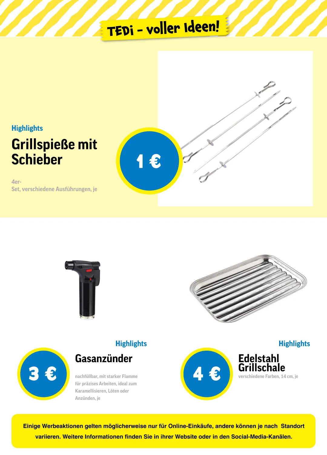Tedi rabatte von 26. Mai bis 9. Juni 2026 - Prospekt seite 8