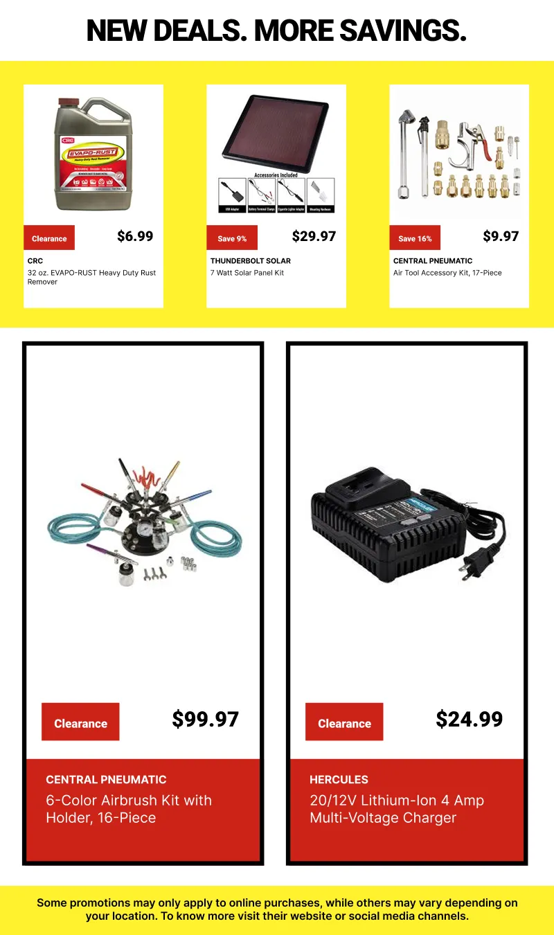 Weekly promotion New Deals. More Savings. spanning from April 6 to April 20 2026 - Page 5 for Catalogue 365