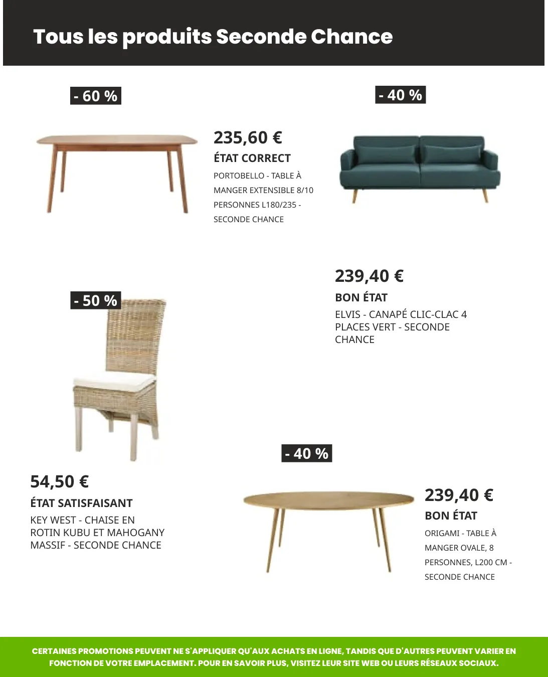 Seconde Chance du 22 avril au 6 mai 2026 - Catalogue page 5