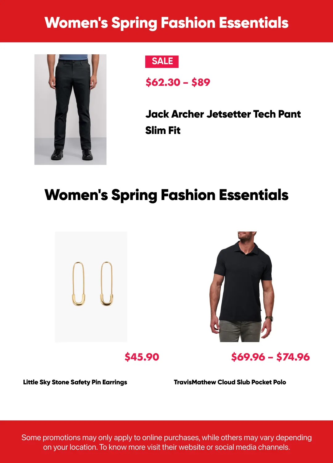 Weekly ad Women's Spring Fashion Essentials from February 20 to March 6 2026 - Page 5