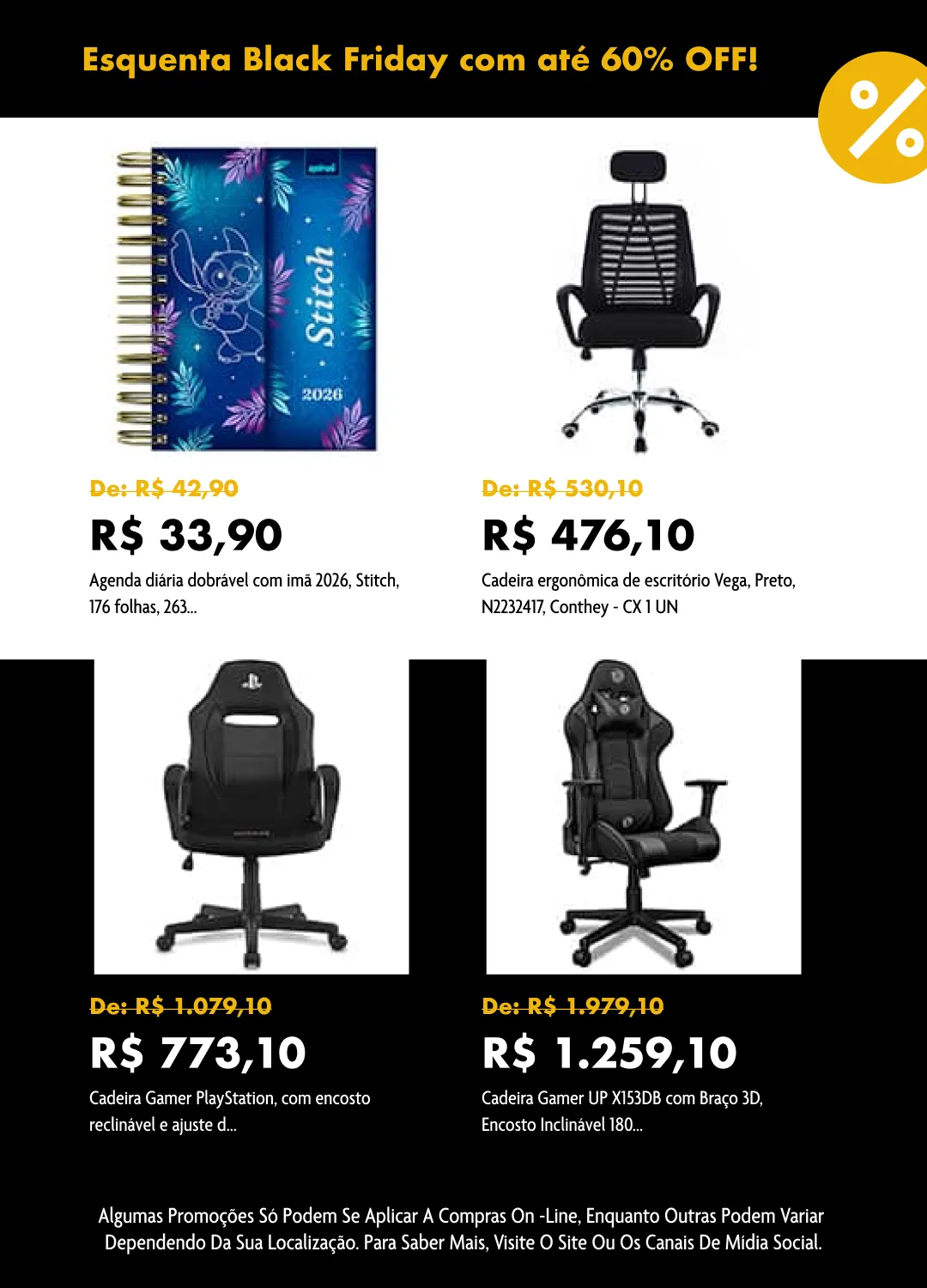 Encarte de Black Friday 7 de novembro até 24 de novembro 2025 - Pagina 5