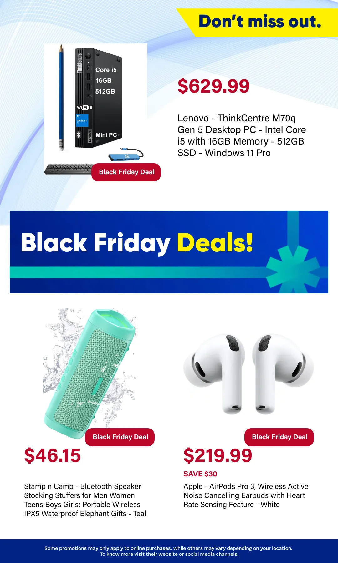 Weekly promotion black friday deals spanning from November 26 to December 8 2025 - Page 5 for Catalogue 365