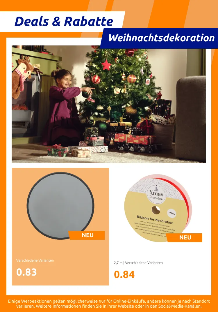 Weihnachtsdekoration von 4. November bis 18. November 2025 - Prospekt seite 5