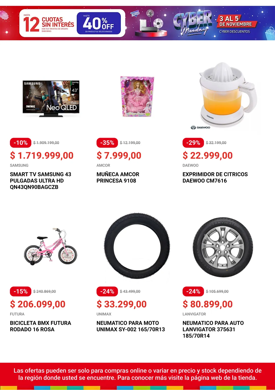 Ofertas de Cyber Monday 3 de noviembre al 12 de noviembre 2025 - Página 5 del catálogo