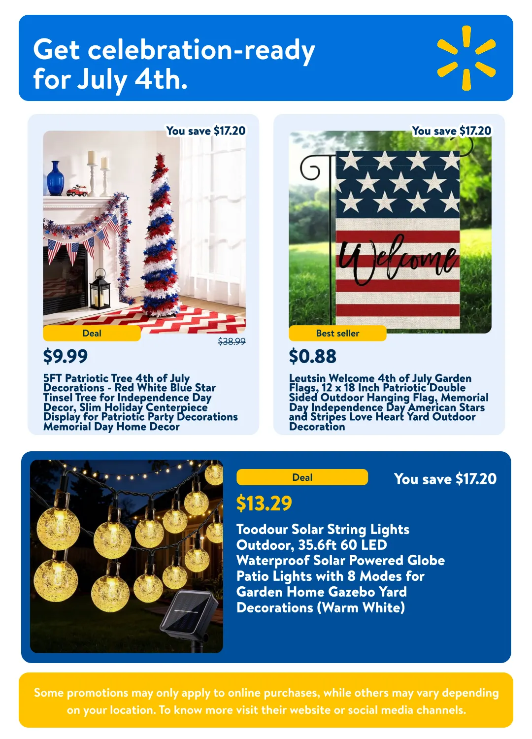 Weekly ad Patriotic decor and party supplies from June 25 to July 9 2026 - Page 5