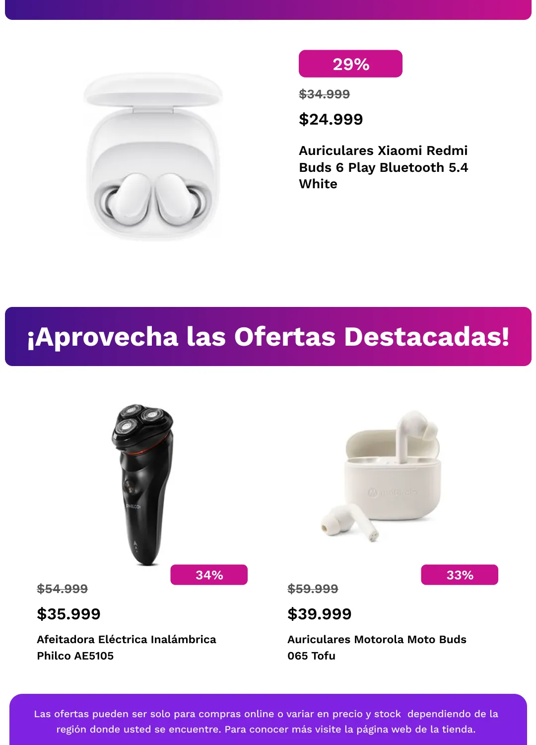 Ofertas de Frávega Ofertas 4 de junio al 23 de junio 2026 - Página 6 del catálogo