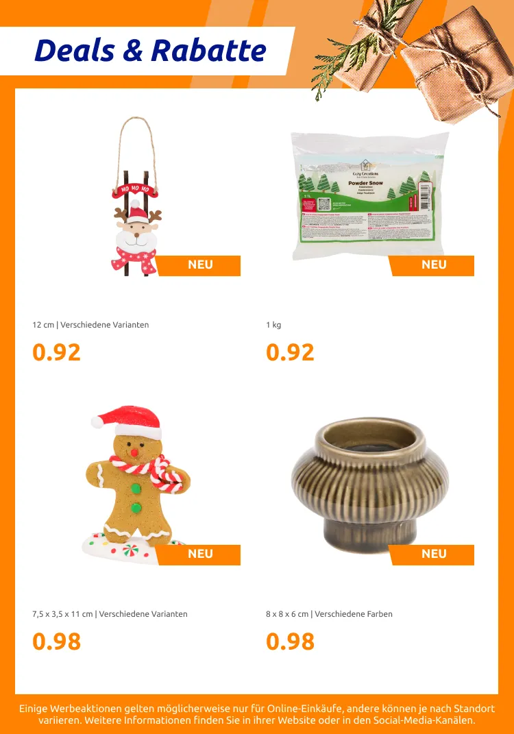 Weihnachtsdekoration von 4. November bis 18. November 2025 - Prospekt seite 6