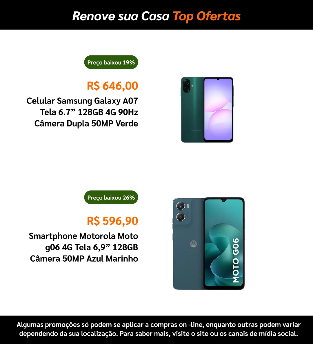 Encarte de De Olho na Oferta Pontofrio 19 de fevereiro até 5 de março 2026 - Pagina 6