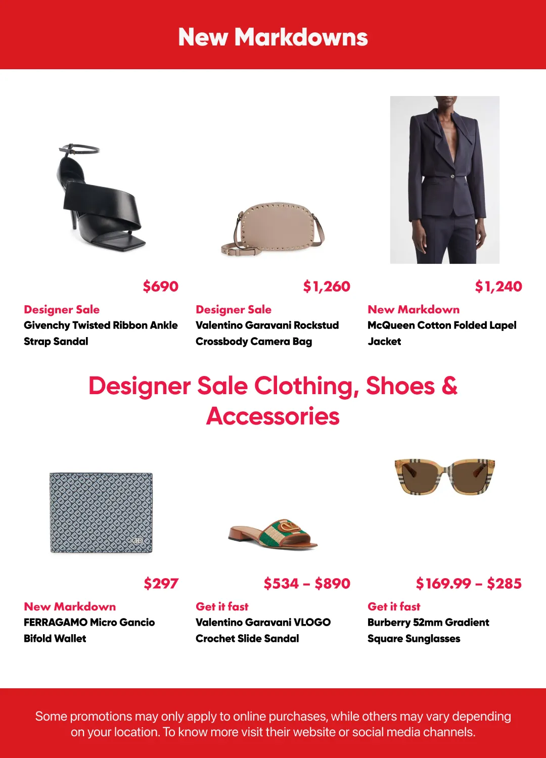 Weekly ad Designer Sale from June 23 to July 1 2026 - Page 6
