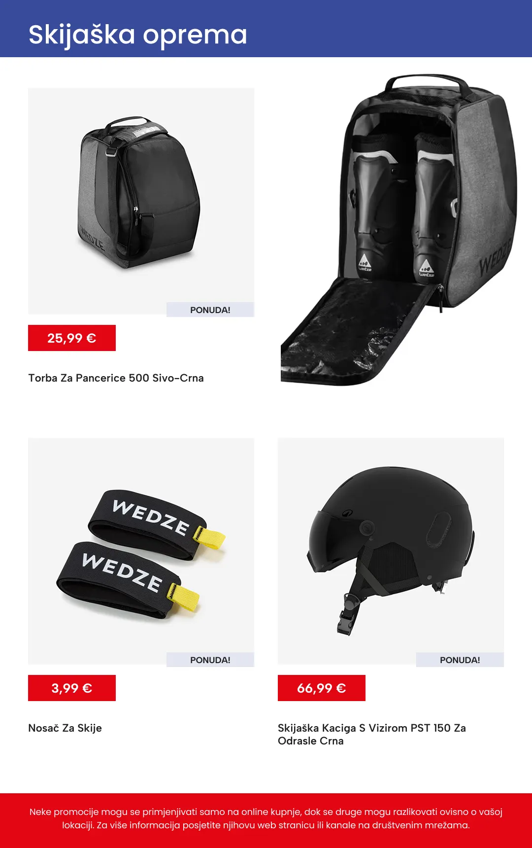 Katalog Skijaška oprema od 11. veljače do 25. veljače 2026. - Pregled Stranica 6