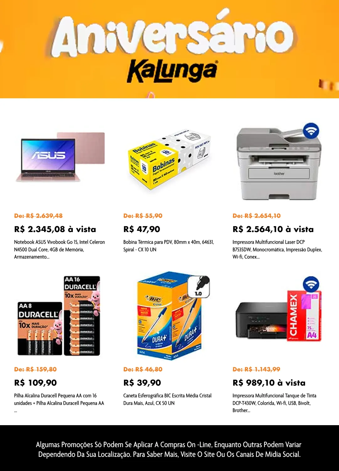 Encarte de Aniversario Kalunga 28 de maio até 11 de junho 2026 - Pagina 4