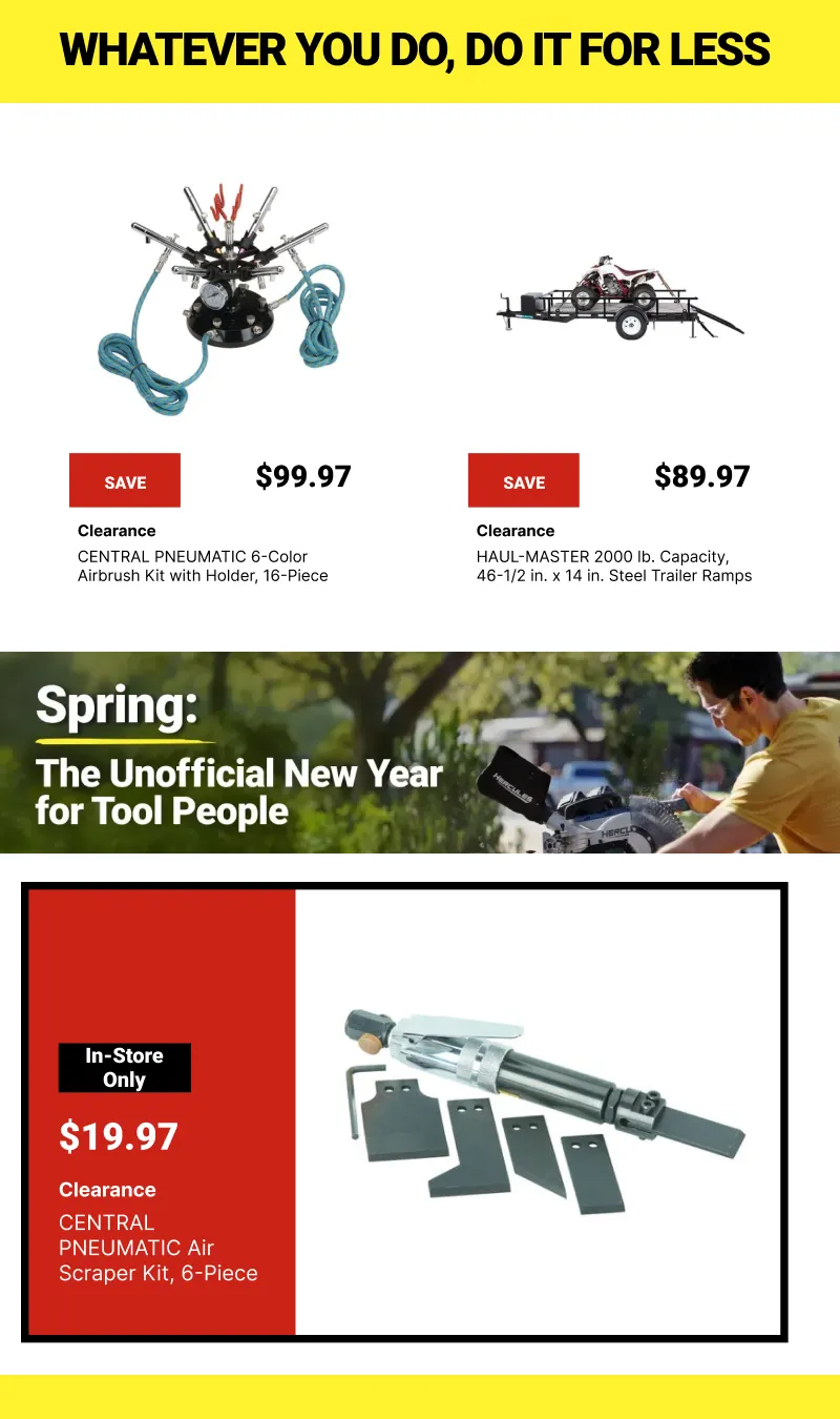 Weekly ad Clearance Tools from April 20 to May 4 2026 - Page 6