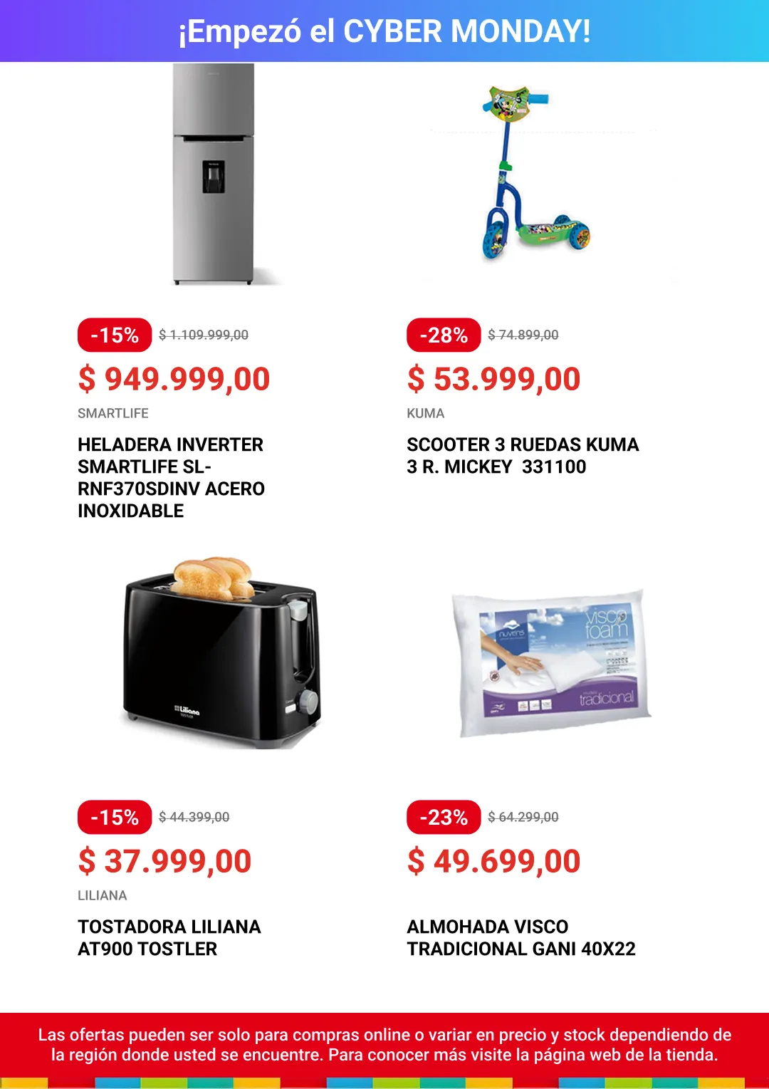 Ofertas de Cyber Monday 3 de noviembre al 12 de noviembre 2025 - Página 6 del catálogo
