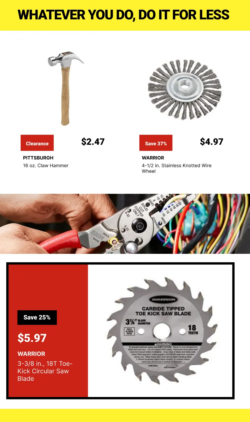 Weekly ad Clearance Tools from March 9 to March 23 2026 - Page 6