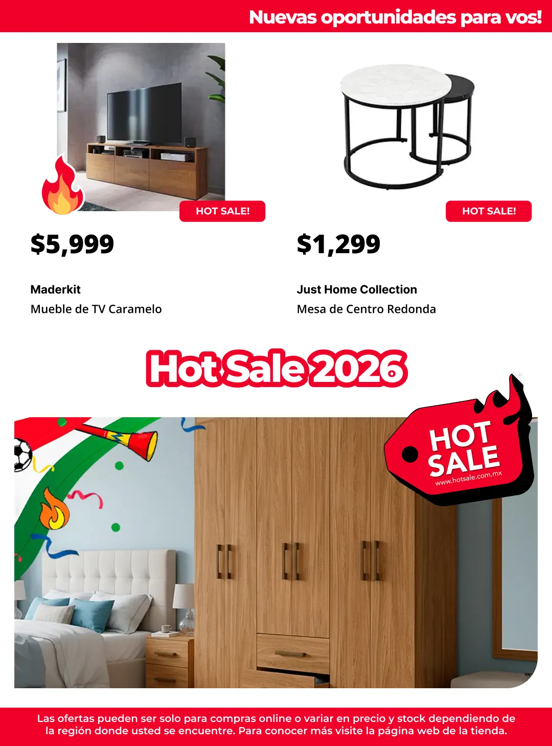 Catálogo de HOT SALE MUEBLES 26 de mayo al 2 de junio 2026 - Pagina 6