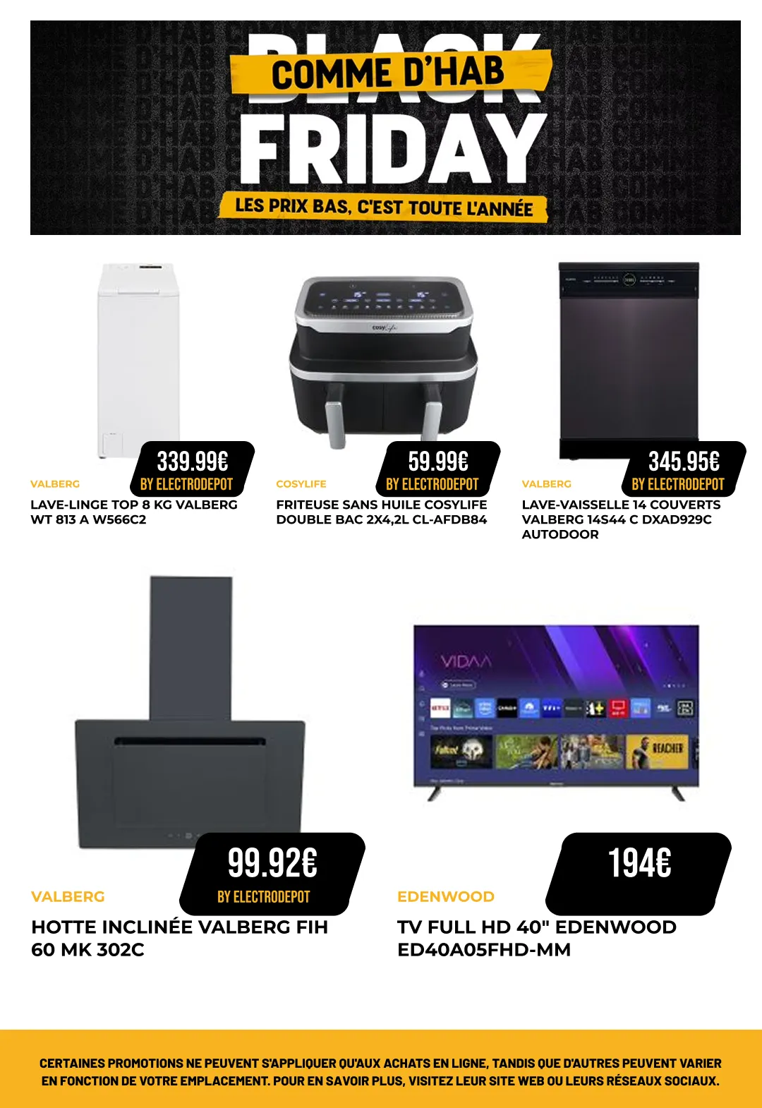 Black Friday du 7 novembre au 21 novembre 2025 - Catalogue page 6