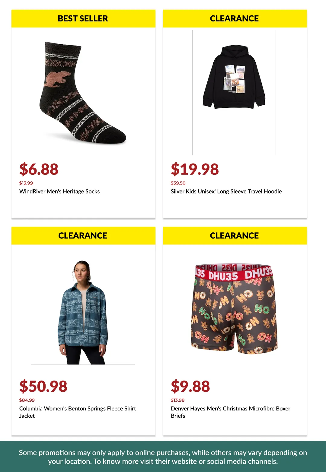 Clearance from January 22 to February 5 2026 - flyer page 6