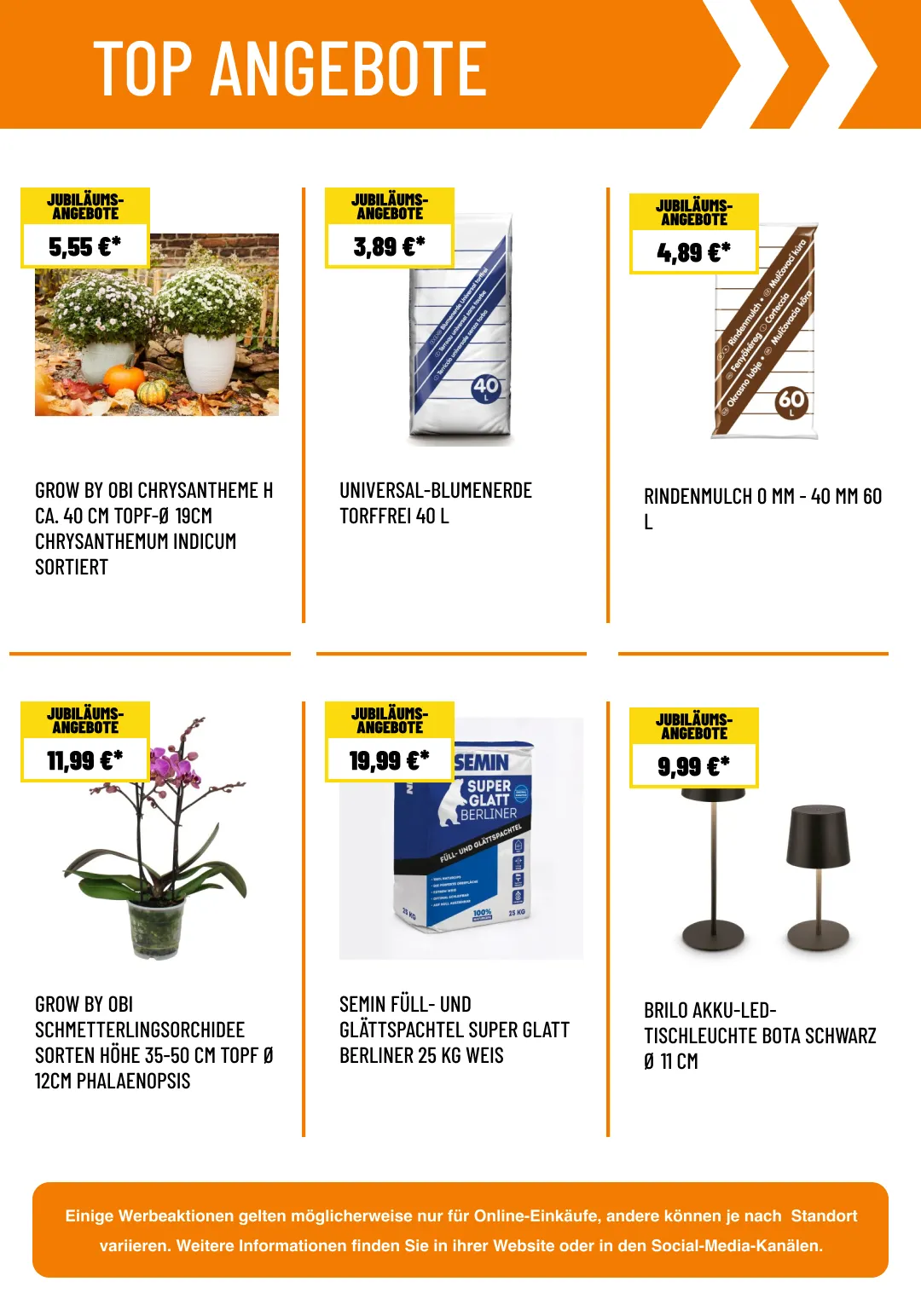 Jubiläums-Angebote von 16. September bis 30. September 2025 - Prospekt seite 6