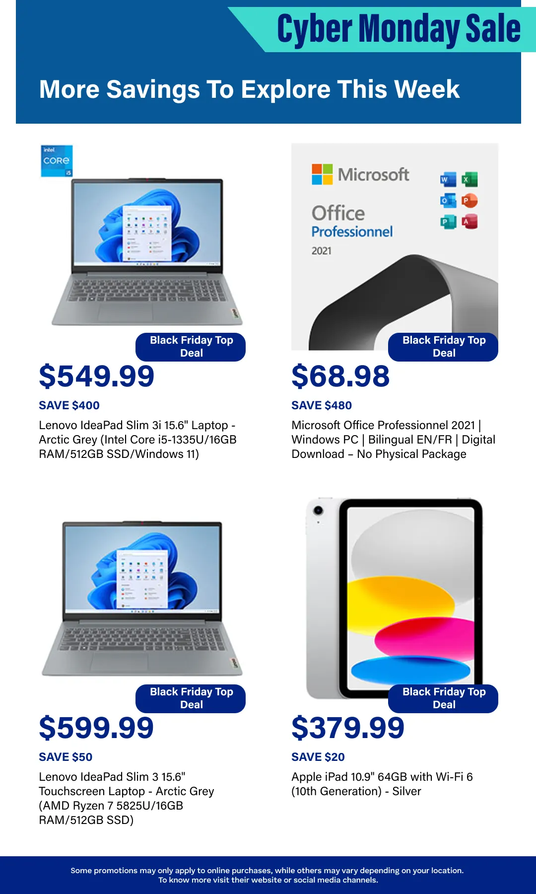 Cyber deals from December 1 to December 15 2025 - flyer page 6