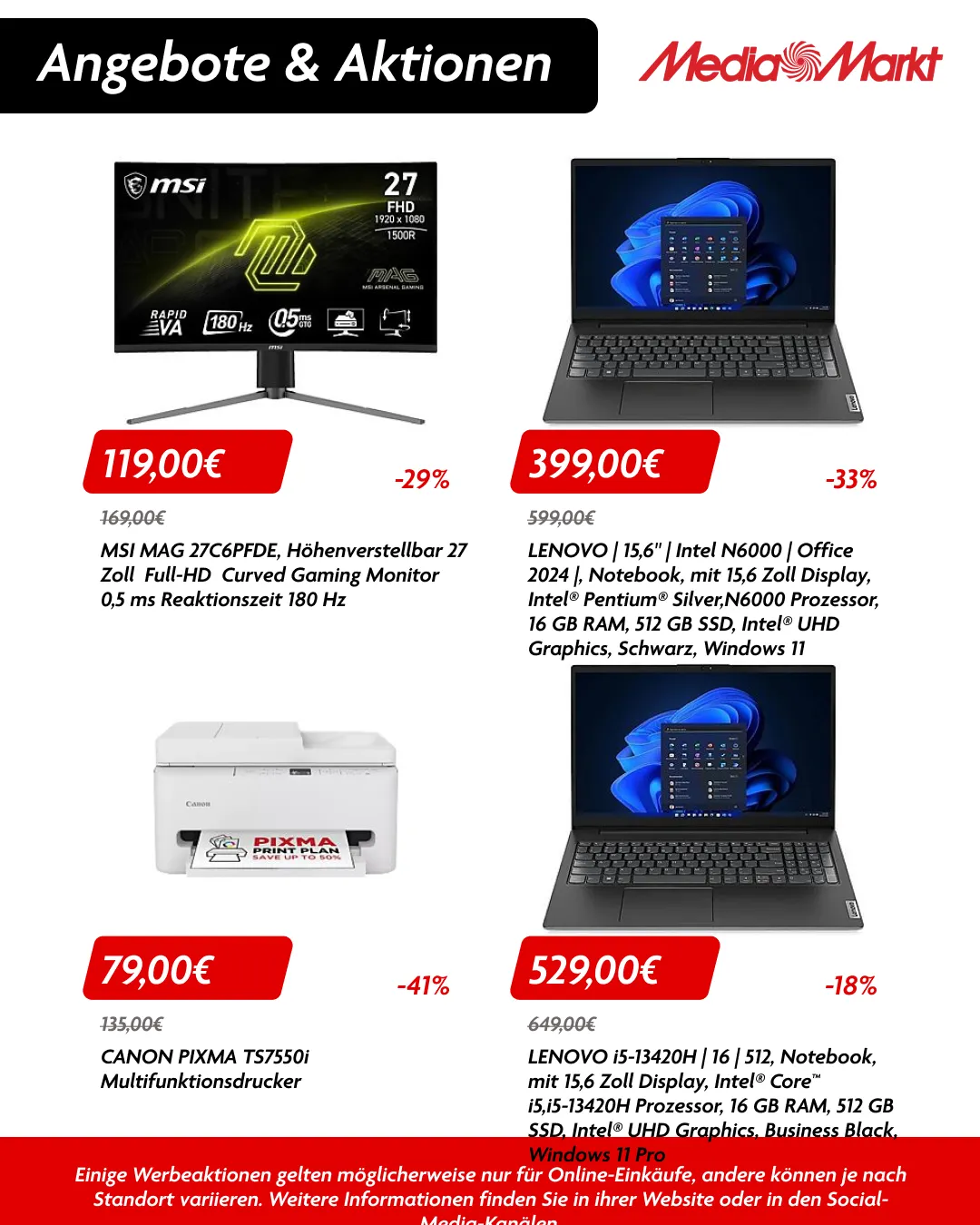 MediaMarkt Angebote von 24. April bis 14. Mai 2026 - Prospekt seite 6