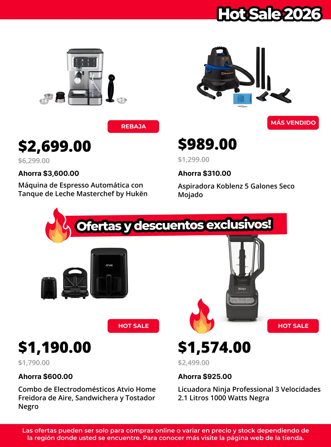 Catálogo de Walmart Hot sale  26 de mayo al 2 de junio 2026 - Pagina 7