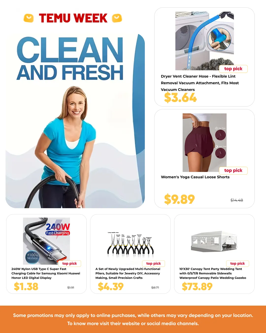 Weekly ad TEMU WEEK from June 16 to June 30 2026 - Page 6