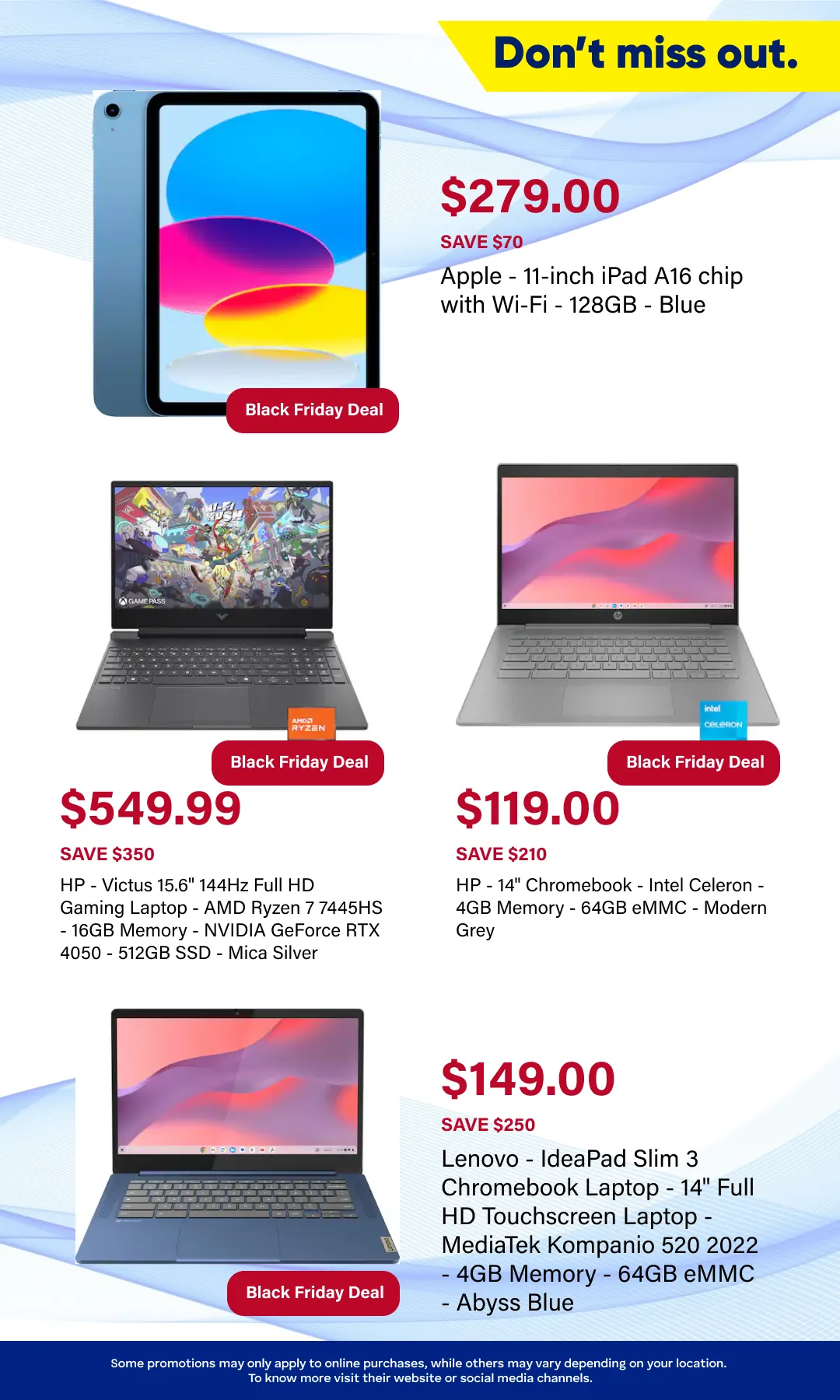 Weekly promotion black friday deals spanning from November 26 to December 8 2025 - Page 7 for Catalogue 365