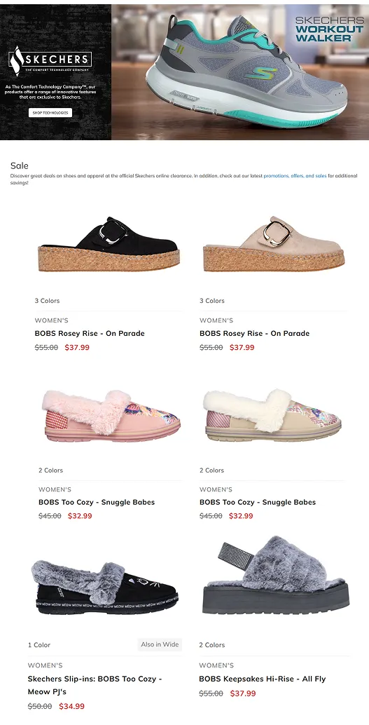 Weekly ad Women's shoes offers from March 25 to April 5 2025 - Page 7