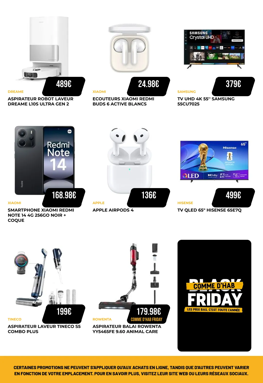 Black Friday du 7 novembre au 21 novembre 2025 - Catalogue page 7