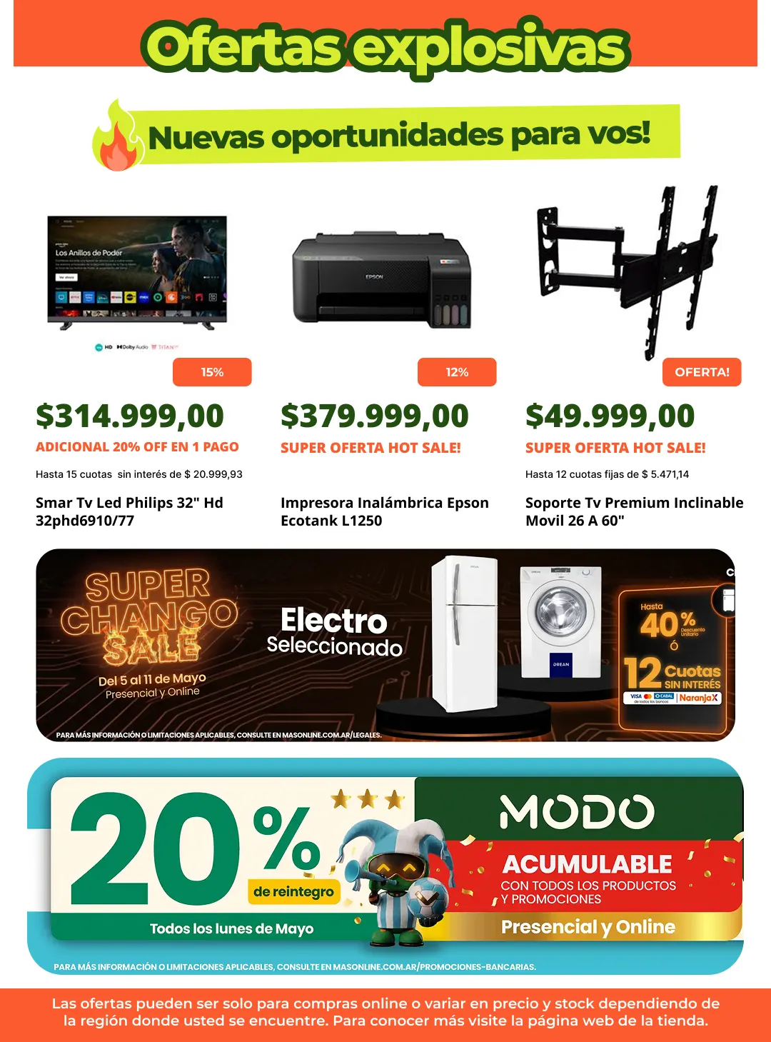 Ofertas de Ofertas hot sale! 11 de mayo al 13 de mayo 2026 - Página 7 del catálogo