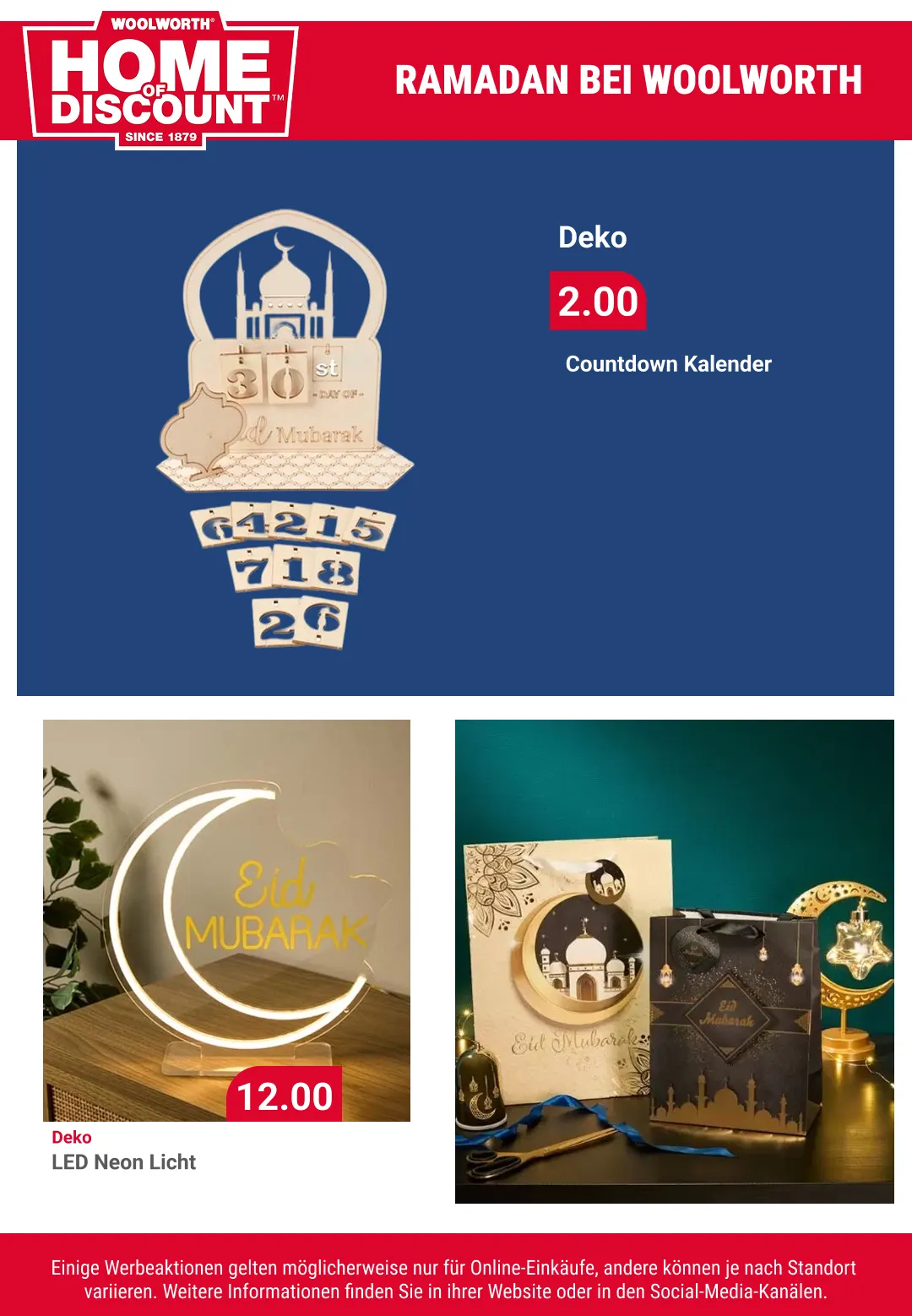 Ramadan bei Woolworth von 26. Februar bis 12. März 2026 - Prospekt seite 7