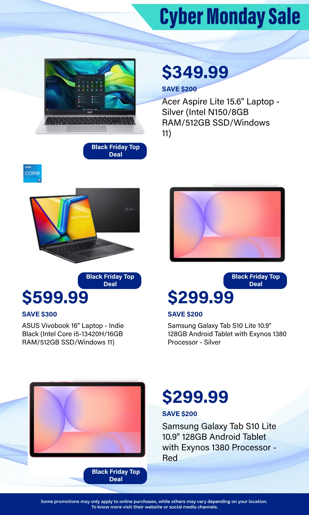 Cyber deals from December 1 to December 15 2025 - flyer page 7