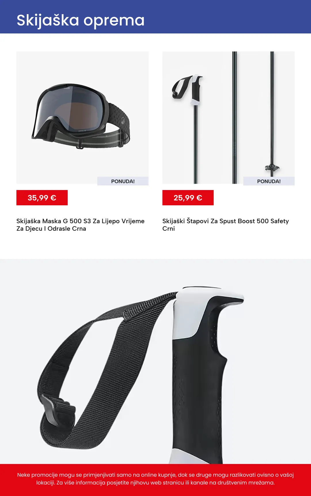 Katalog Skijaška oprema od 11. veljače do 25. veljače 2026. - Pregled Stranica 7